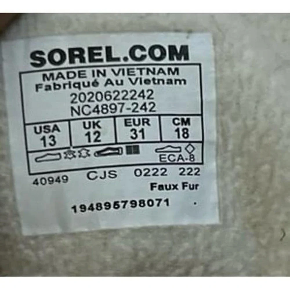 Kids Sorel Explorer Suede‎ Leather Lace-Up Boots